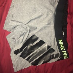 NIKE spandex shorts